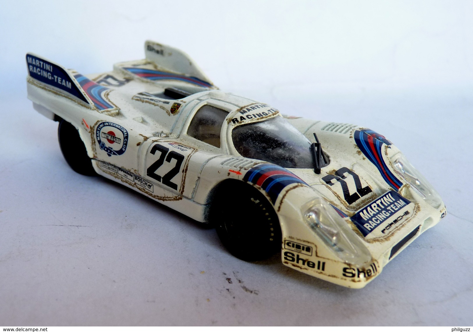 VOITURE PORSCHE 917 1971 N°22 MARTINI LE MANS SIEGER  BRUMM 1/43 - Brumm