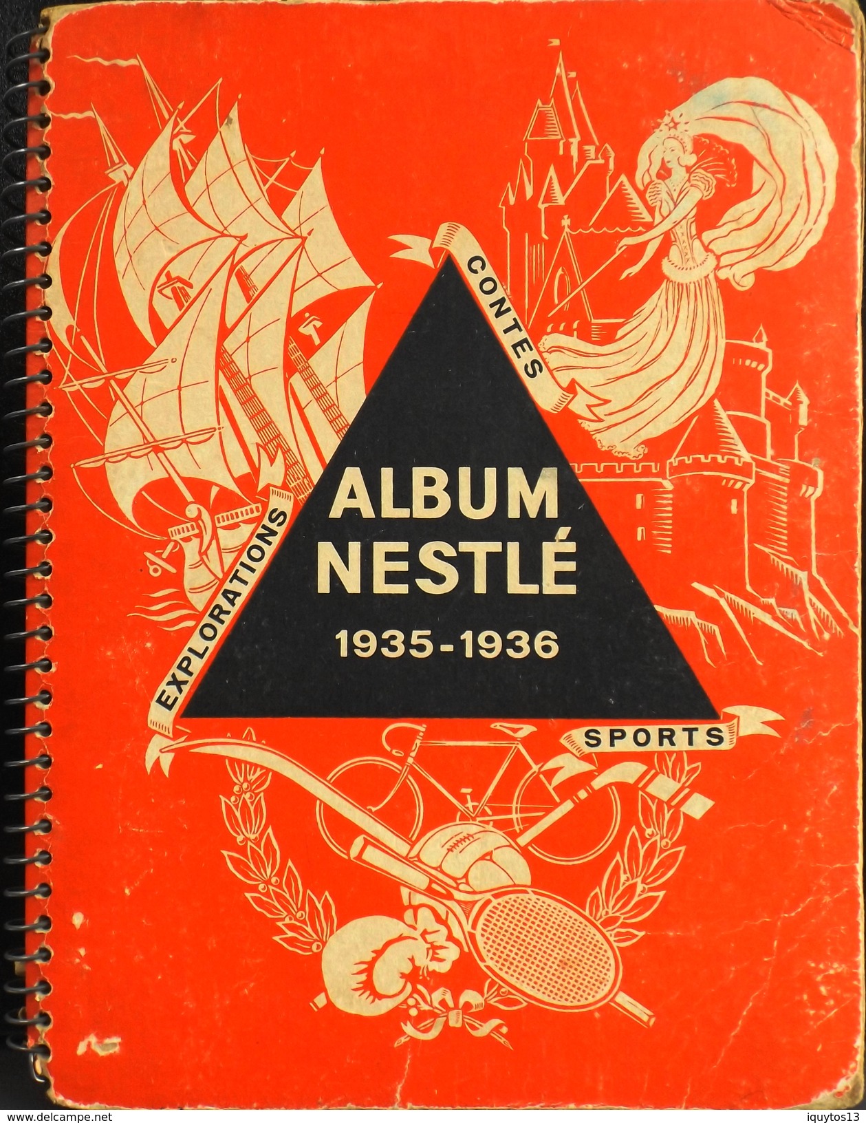 ALBUM NESTLE 1935 - 1936 Pratiquement Complet Il Manque 5 Images - En Bon Etat D'Usage - Albums & Katalogus