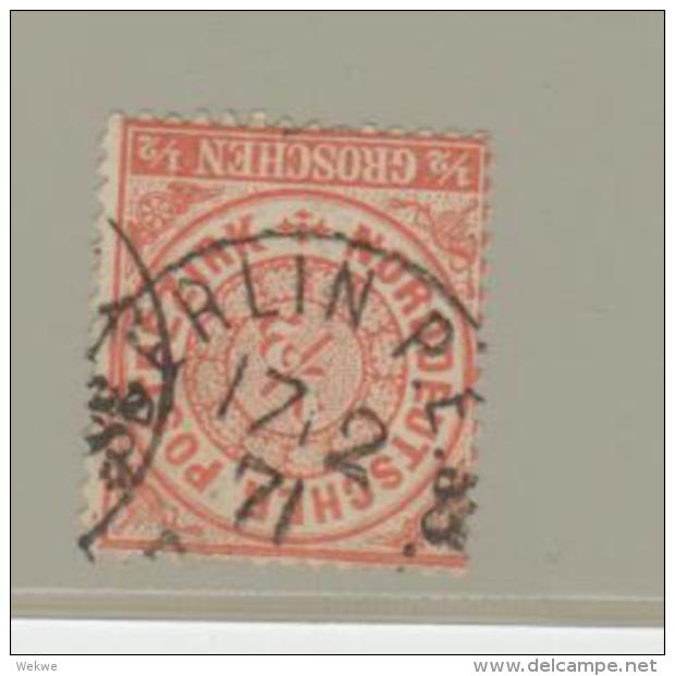 NdpMi.Nr.15  /  NORDDEUTSCHER POSTBEZIRK -  BERLIN P.E. Einkreis, 17.2.71 - Used