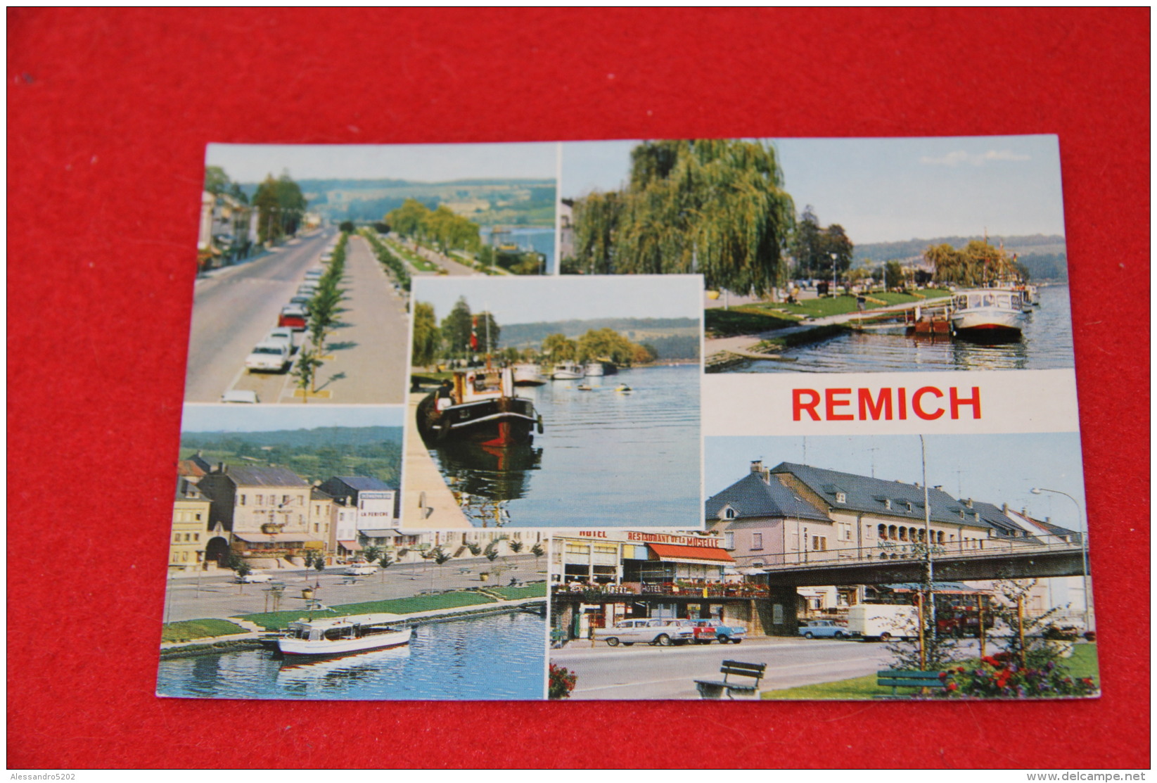 Luxembourg Remich Vedutine - Remich