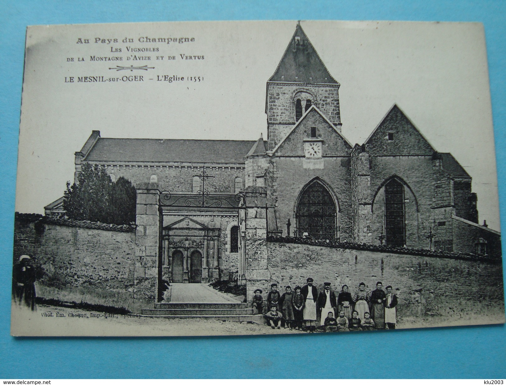 51 - Le Mesnil Sur Oger - L'église - Autres & Non Classés