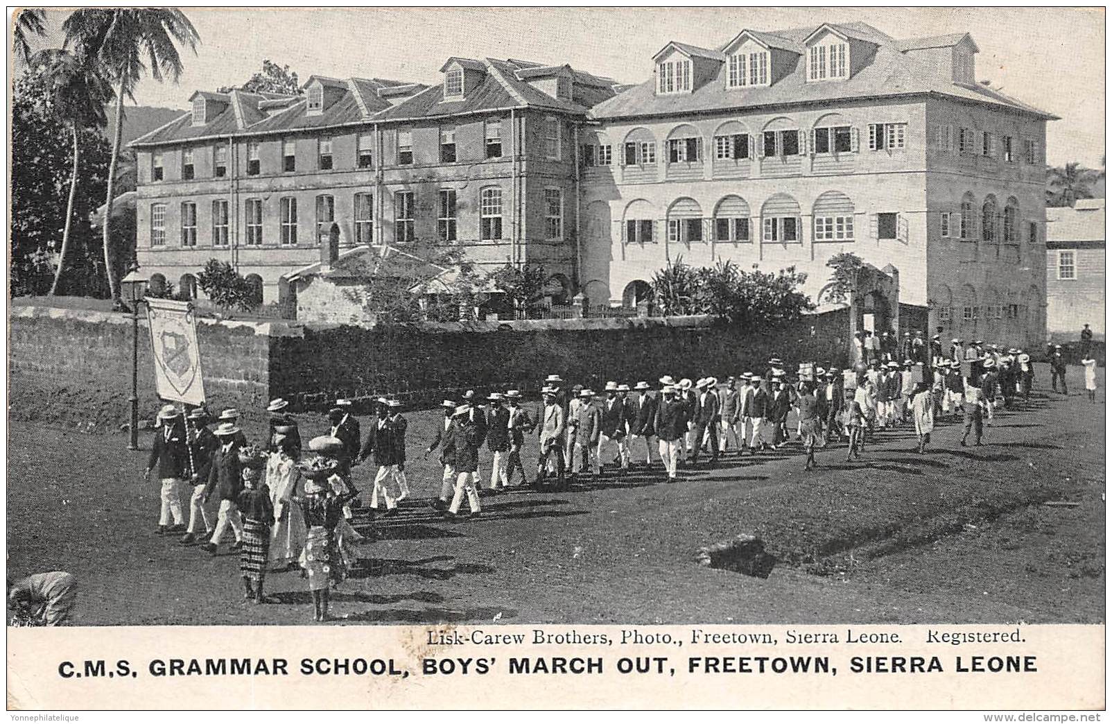 SIERRA LEONE / Freetown - Grammar School - Boy's March Out - Sierra Leone