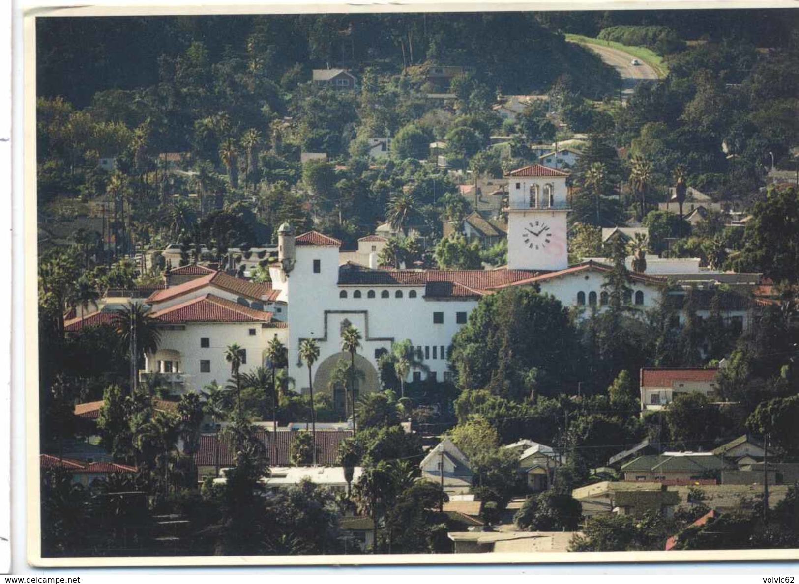 CPSM Santa Barbara's Magnificient Country Court House Timbre USA Gilbreth - Santa Barbara