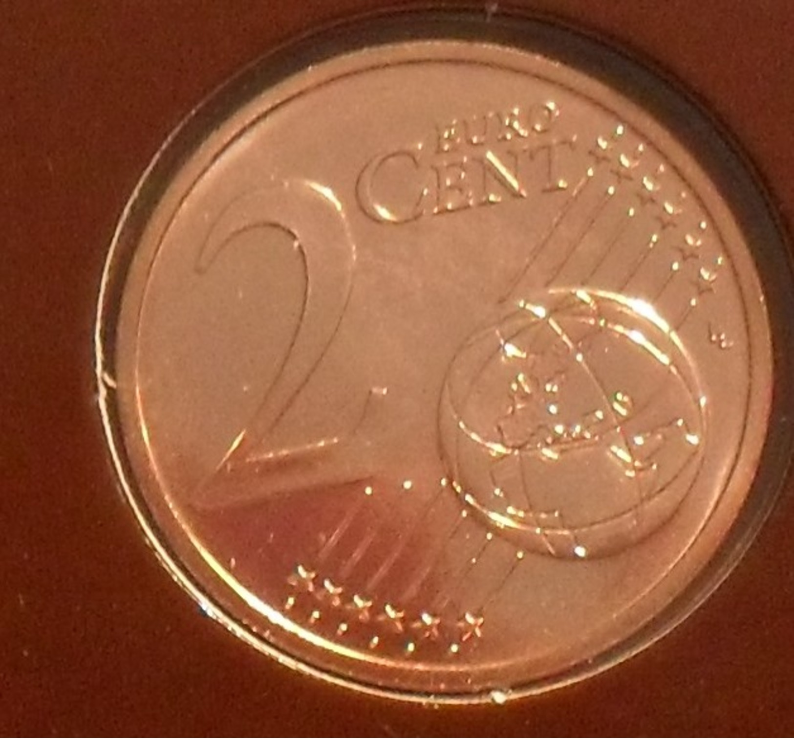 2008 - France - 2 CENT EURO, Cor De Chasse, Scellée BU, KM 1283 - France