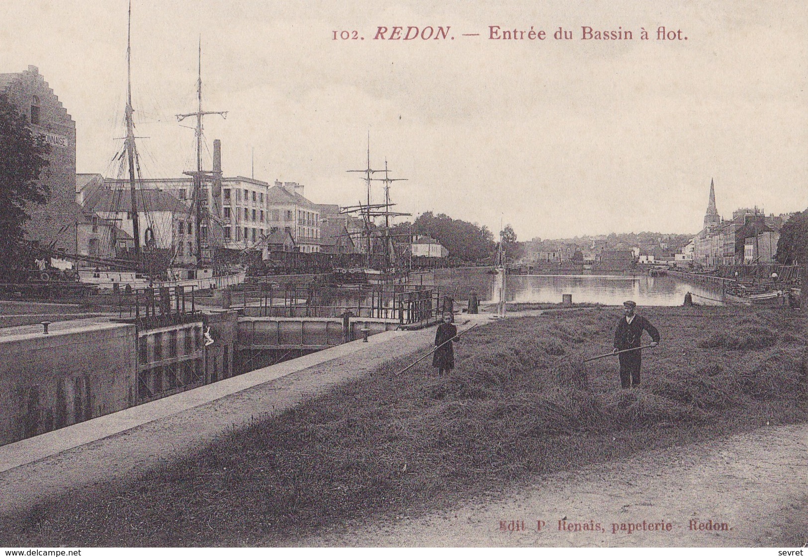 REDON. - Entrée Du Bassin à Flot - Redon