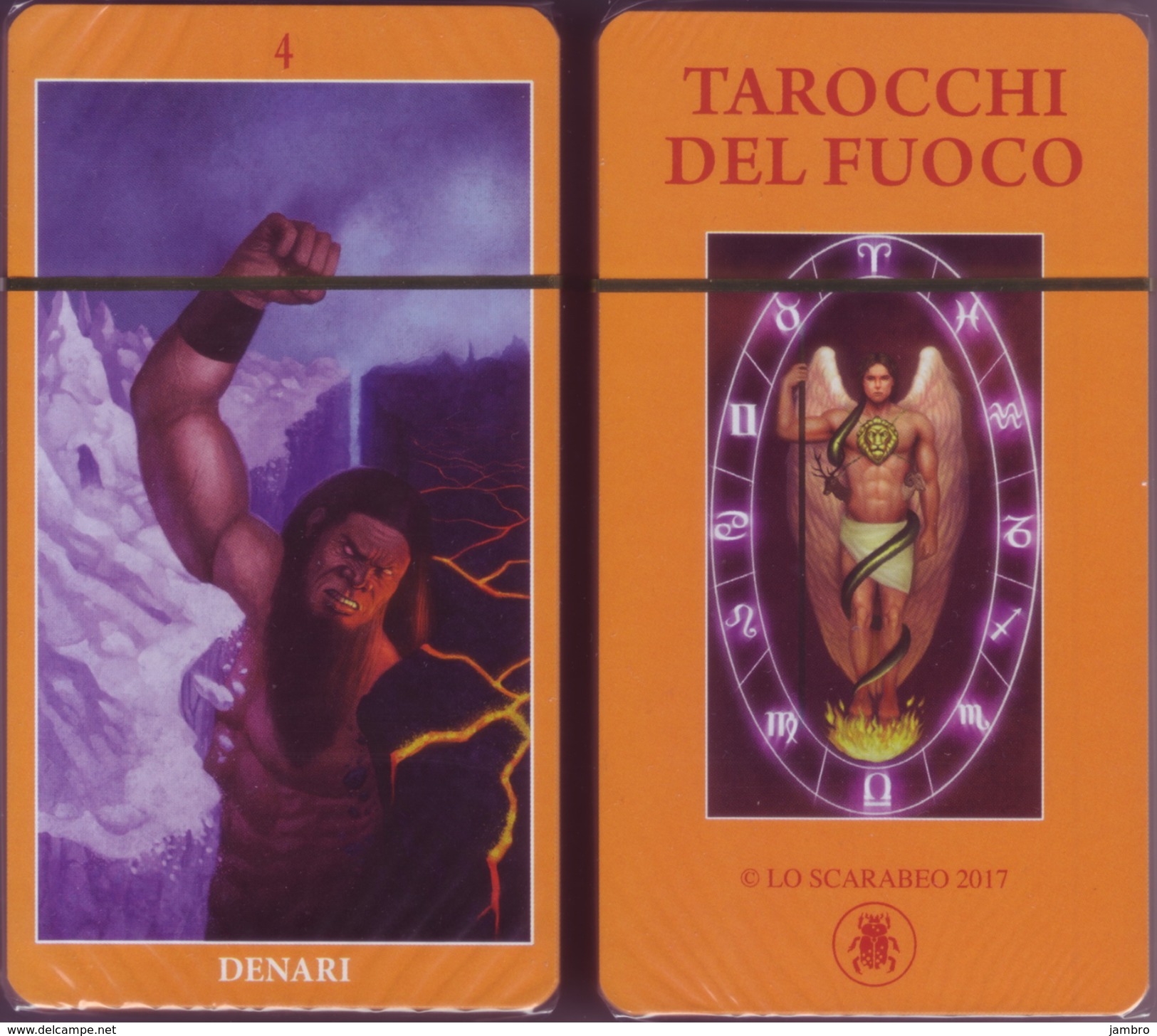 Lo Scarabeo - TAROCCHI DEL FUOCO, TAROTS OF THE FIRE . 79 Carte - Altri & Non Classificati