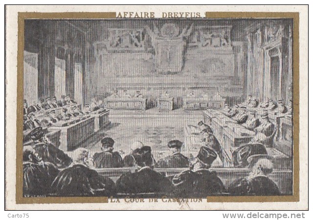 Chromos - Affaire Dreyfus - Juge Cour De Cassation - Publicité Dentifrice Amélie Ballargeau à Marans 17 - Autres & Non Classés