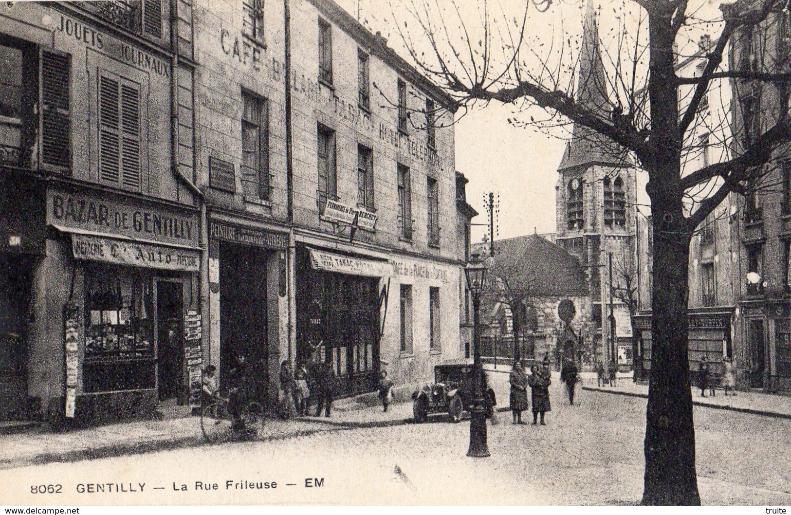 GENTILLY LA RUE FRILEUSE "BAZAR DE GENTILLY" - Gentilly