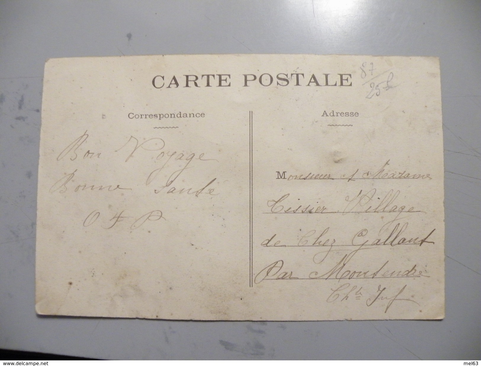 A434. CPA.. 87. ORADOUR-sur-VAYRES. Rue Principale.  Beau Plan Animé. Ecrite & Voyagée - Oradour Sur Vayres