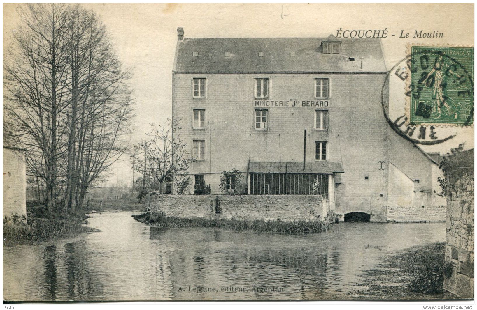 N°47507 -cpa Ecouché -le Moulin- - Water Mills
