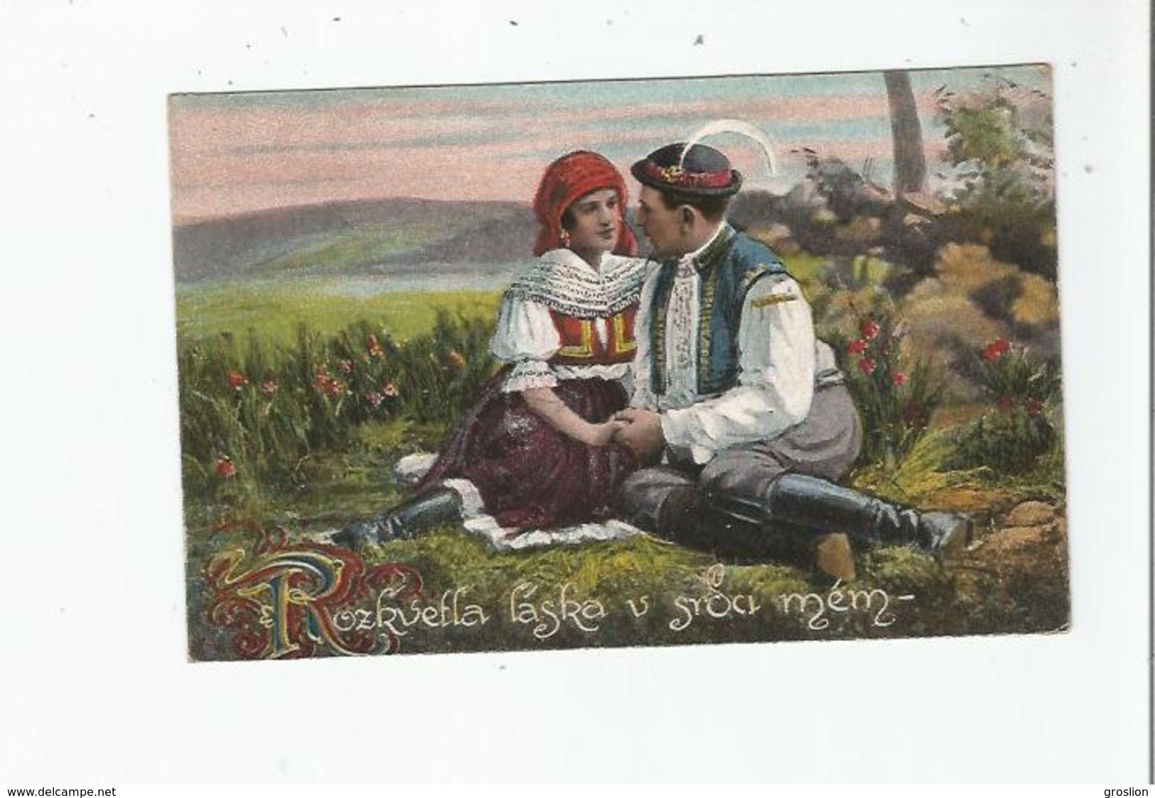 POLSKA (POLOGNE COUPLE EN  COSTUMES) 911/111 - Poland