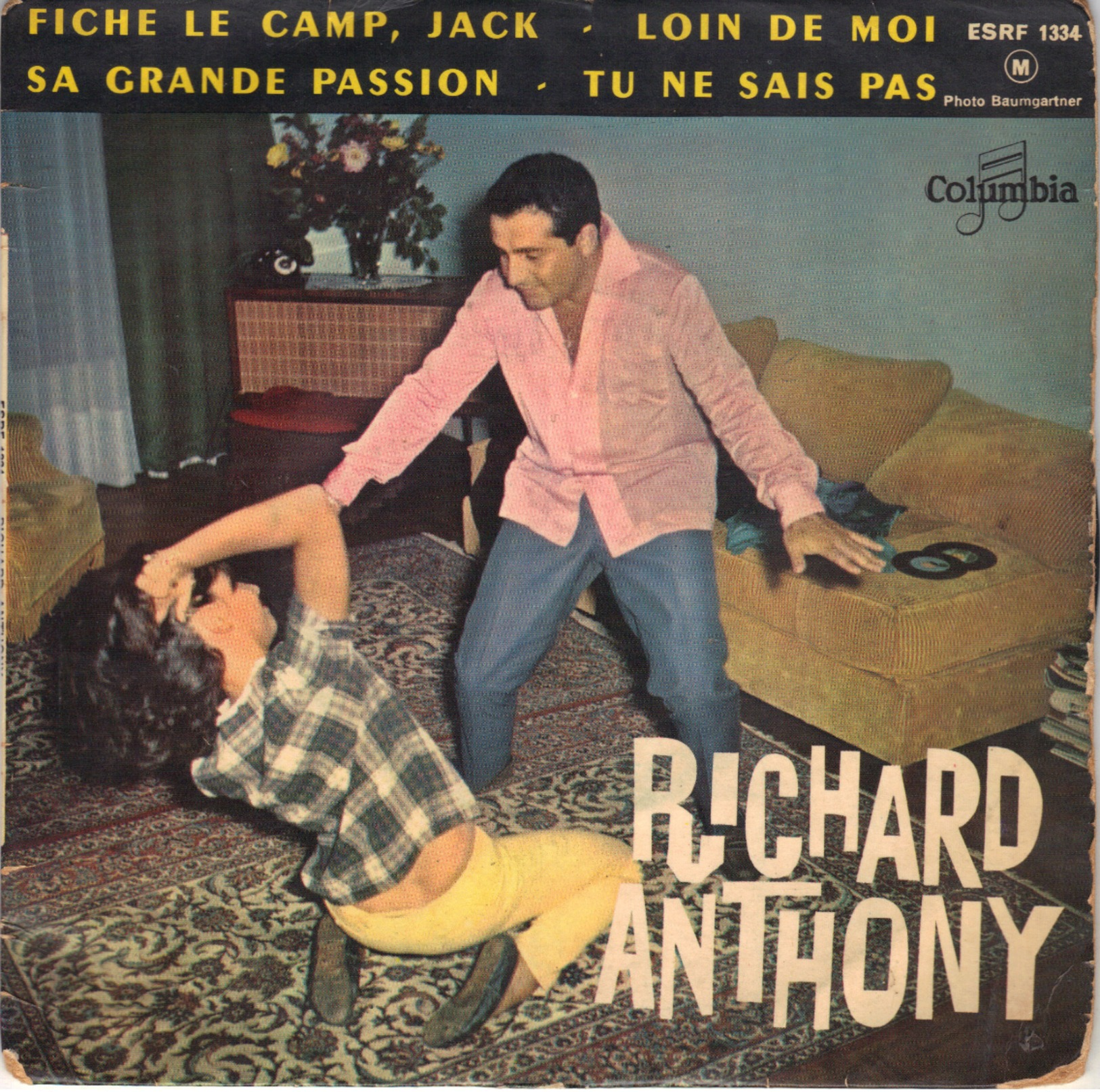 45tep Richard Anthony - Sonstige - Franz. Chansons