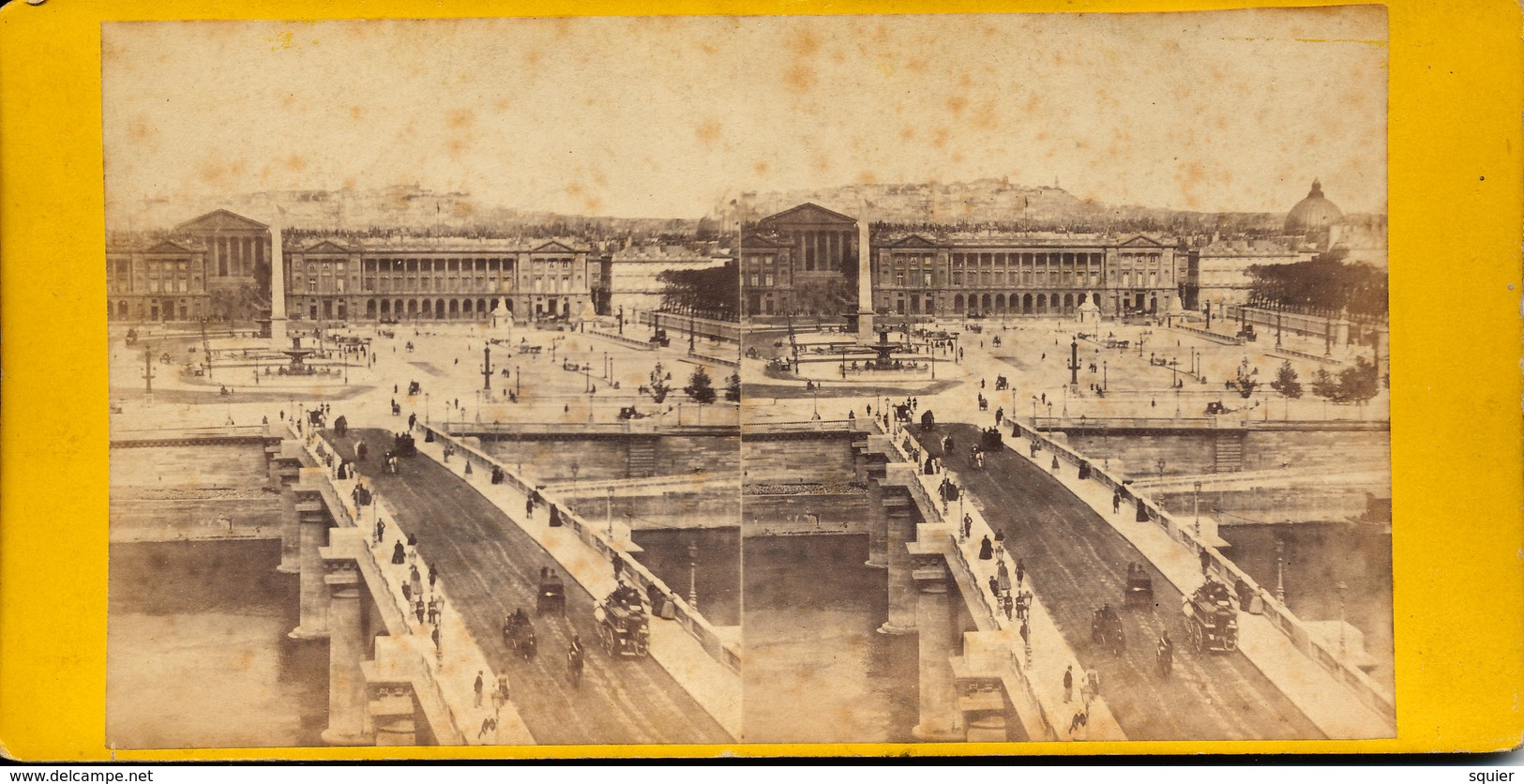 Paris, Place De La Concorde - Stereoscoop