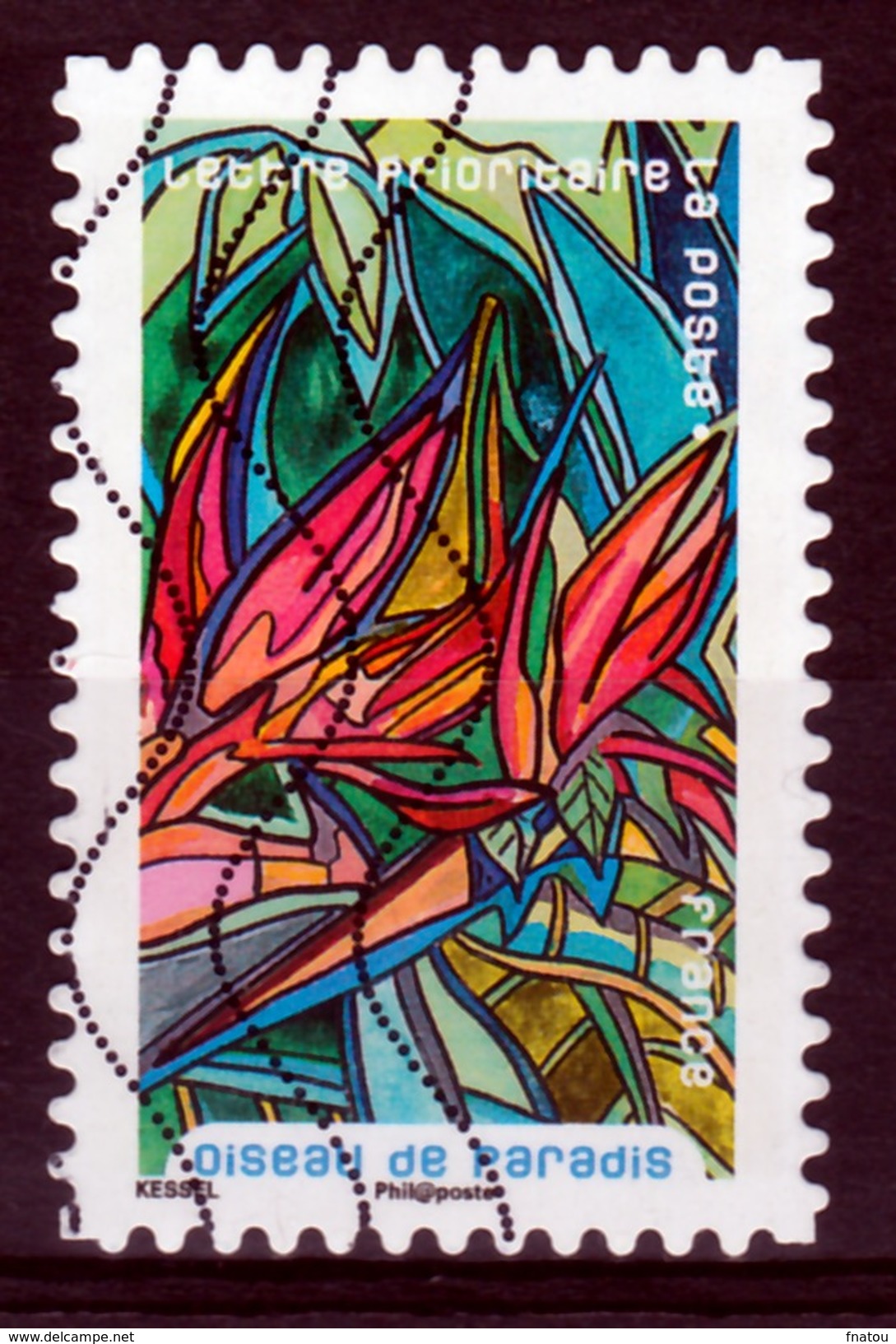 France, Flower, Strelitzia, 2016, VFU - Used Stamps