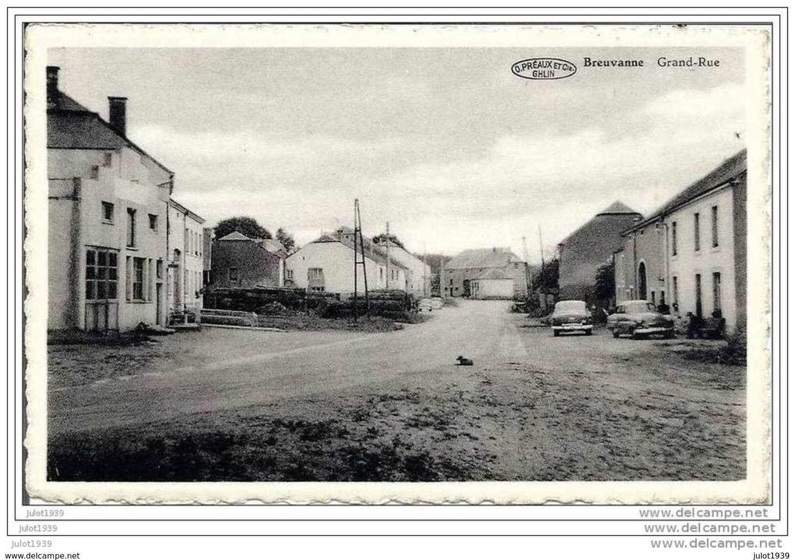 BREUVANNE ..-- TINTIGNY ..-- Grand ´ Rue . OLDTIMERS . - Tintigny