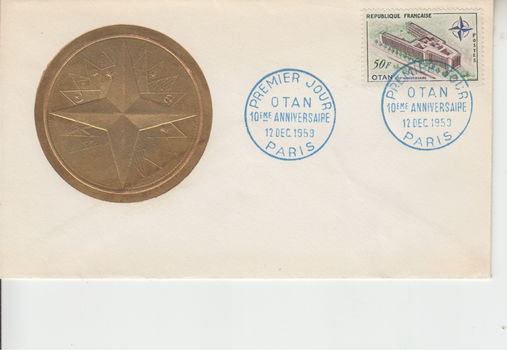 1959 - FDC N° 1228 - 1950-1959