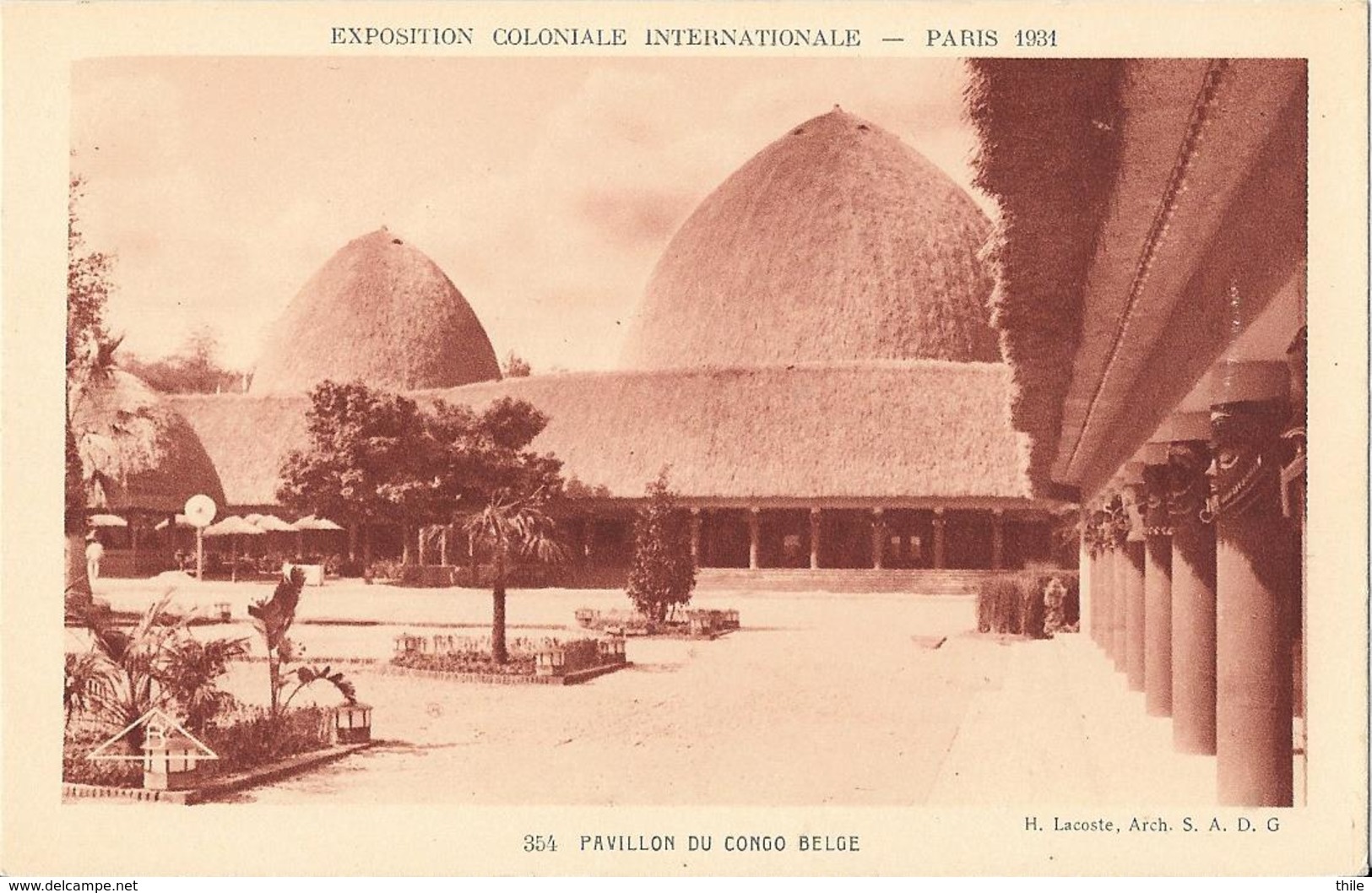 PARIS - Exposition Coloniale Internationale 1931 - Pavillon Du Congo Belge - Exhibitions