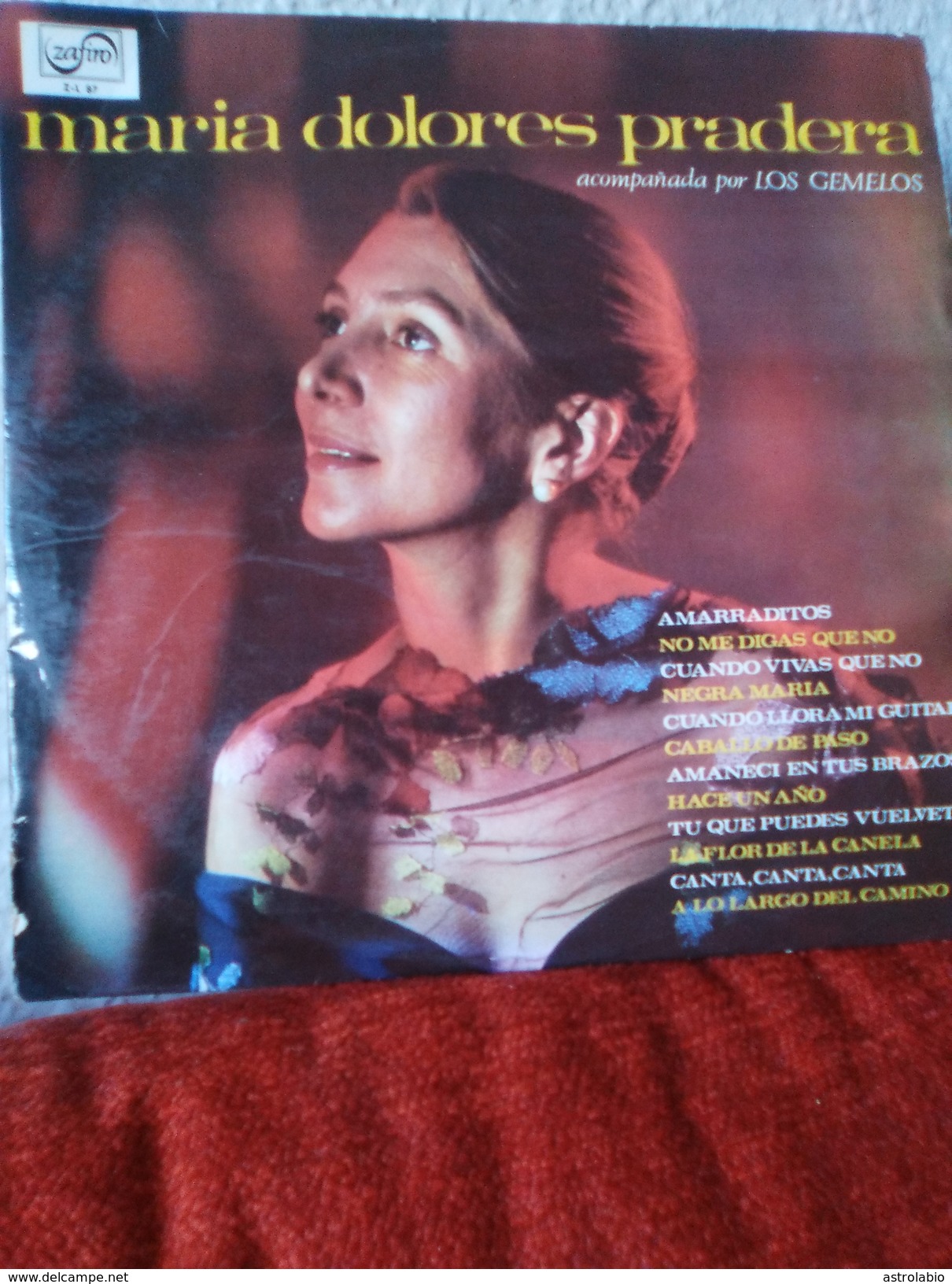 " Maria Dolores Pradera " Disque Vinyle 33 Tours - Autres - Musique Espagnole