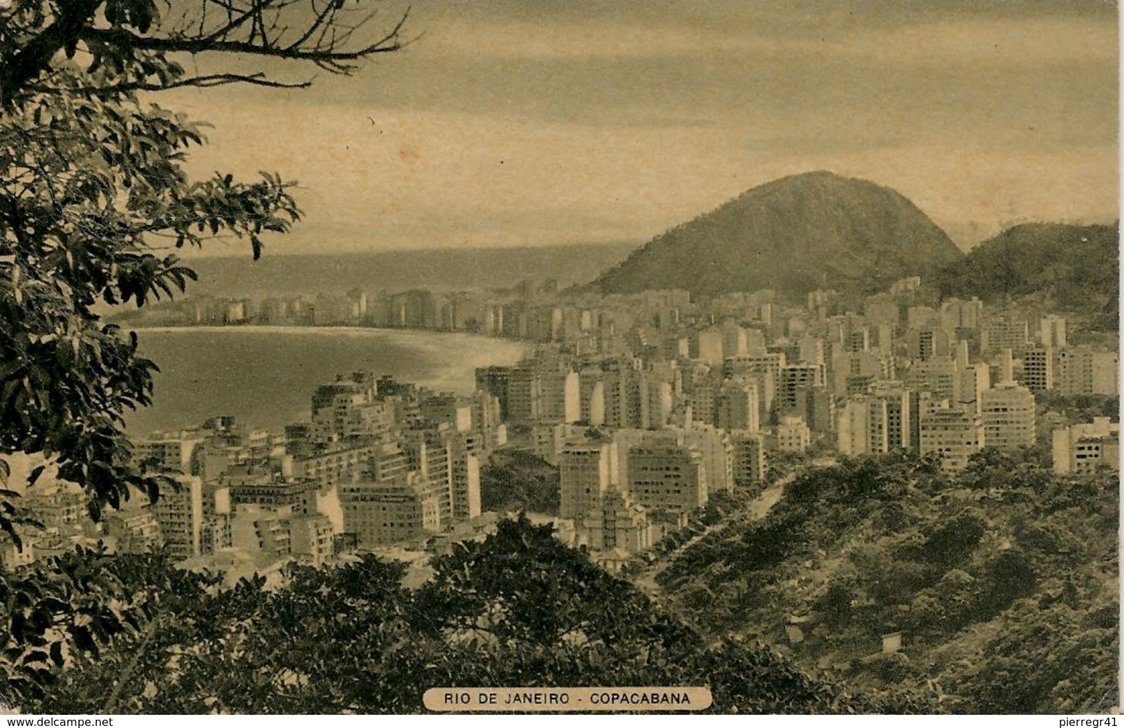 CPA-1945-BRESIL-RIO De JANEIRO-COPACABANA -TBE - Copacabana