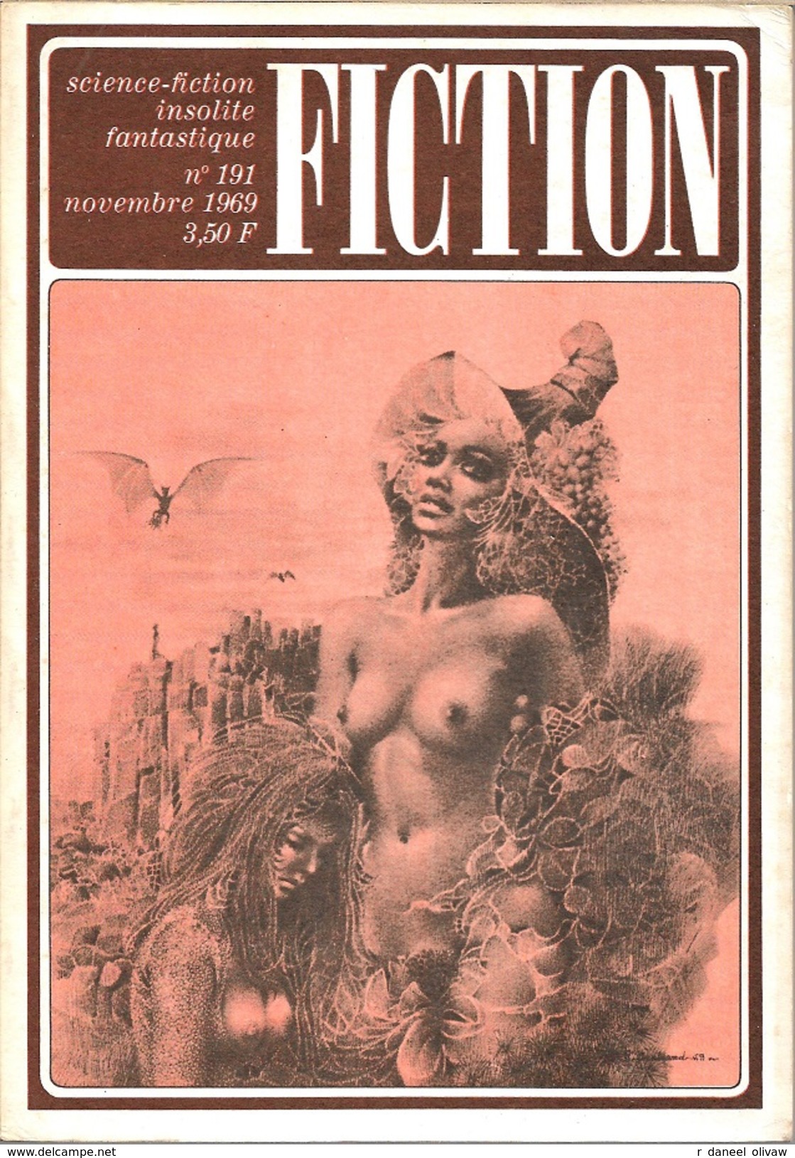 Fiction N° 191, Novembre 1969 (TBE) - Fictie