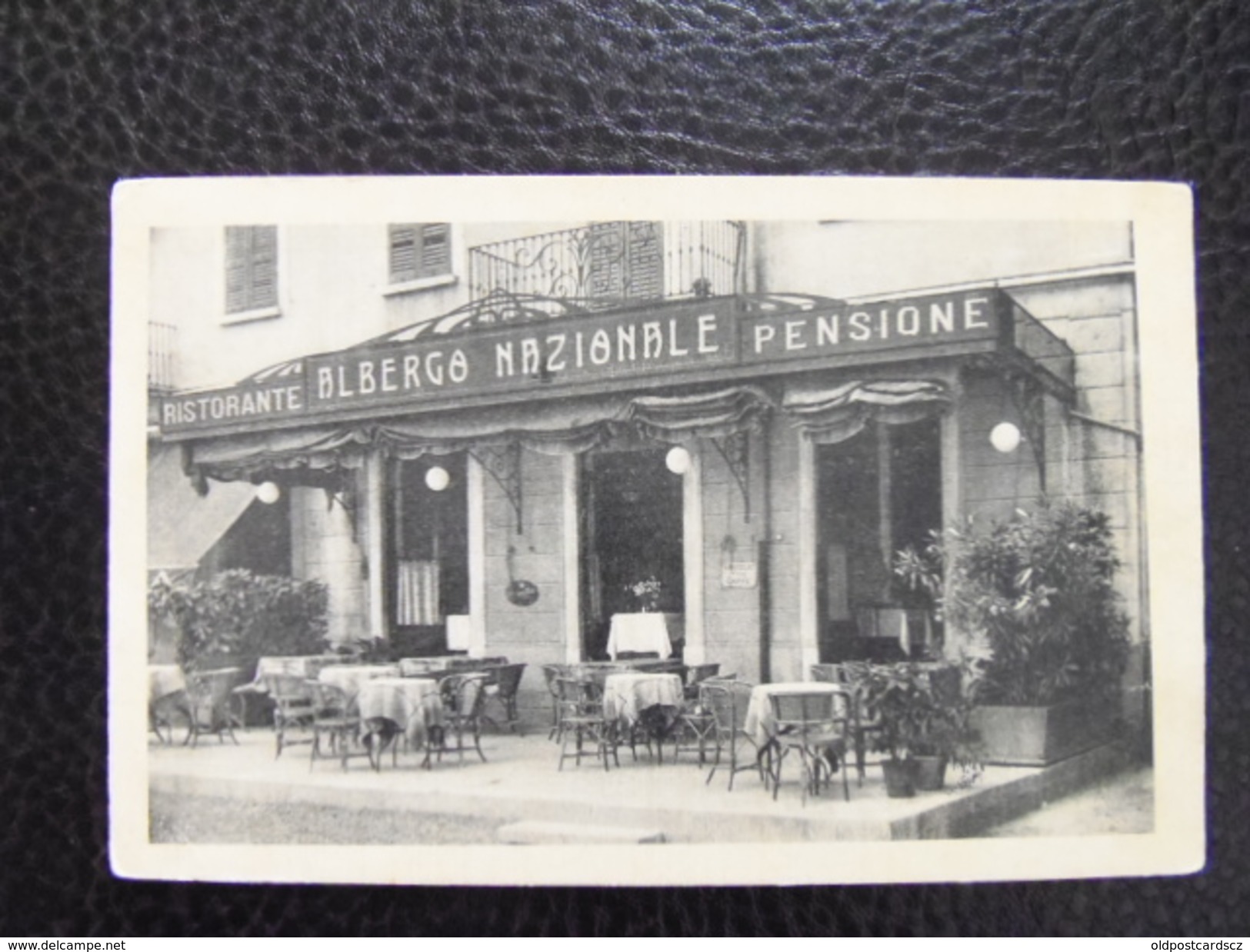 Verbania 20 Baveno Lago Maggiore Albergo Hotel Nazionale 1910 Propr. Diverio Ed Foto De Pio 6-6006 - Verbania