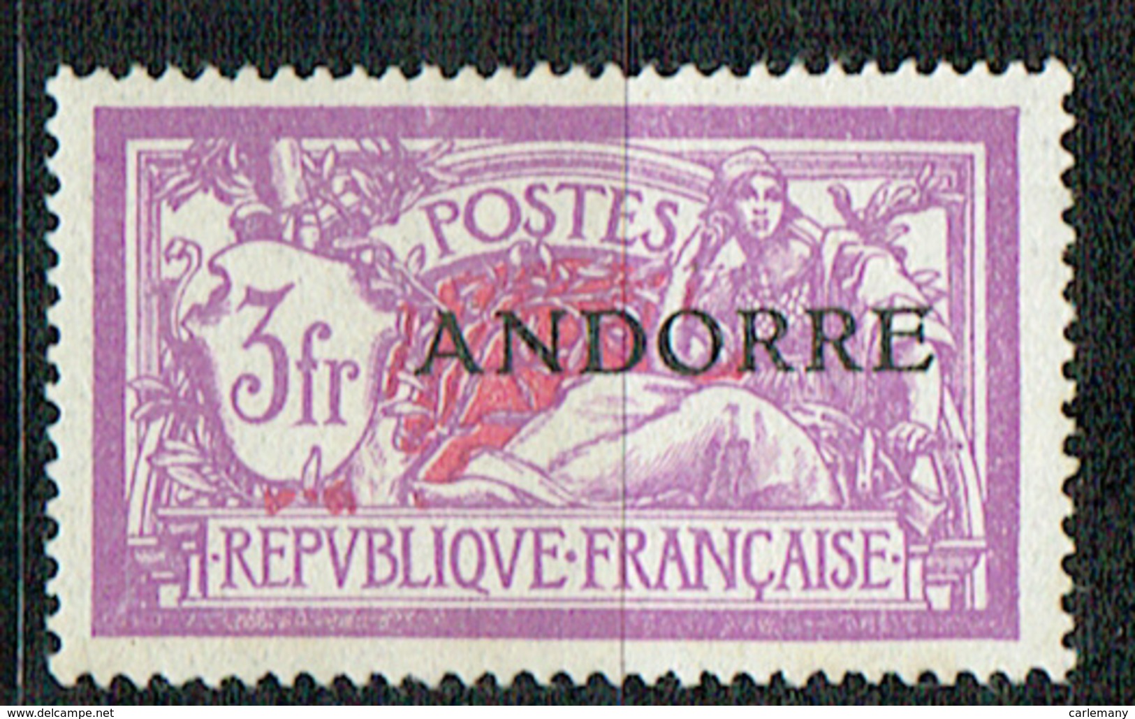 ANDORRE YVERT Nº 20 MERSON SANS CHANIERE BIEN CENTRE - Unused Stamps