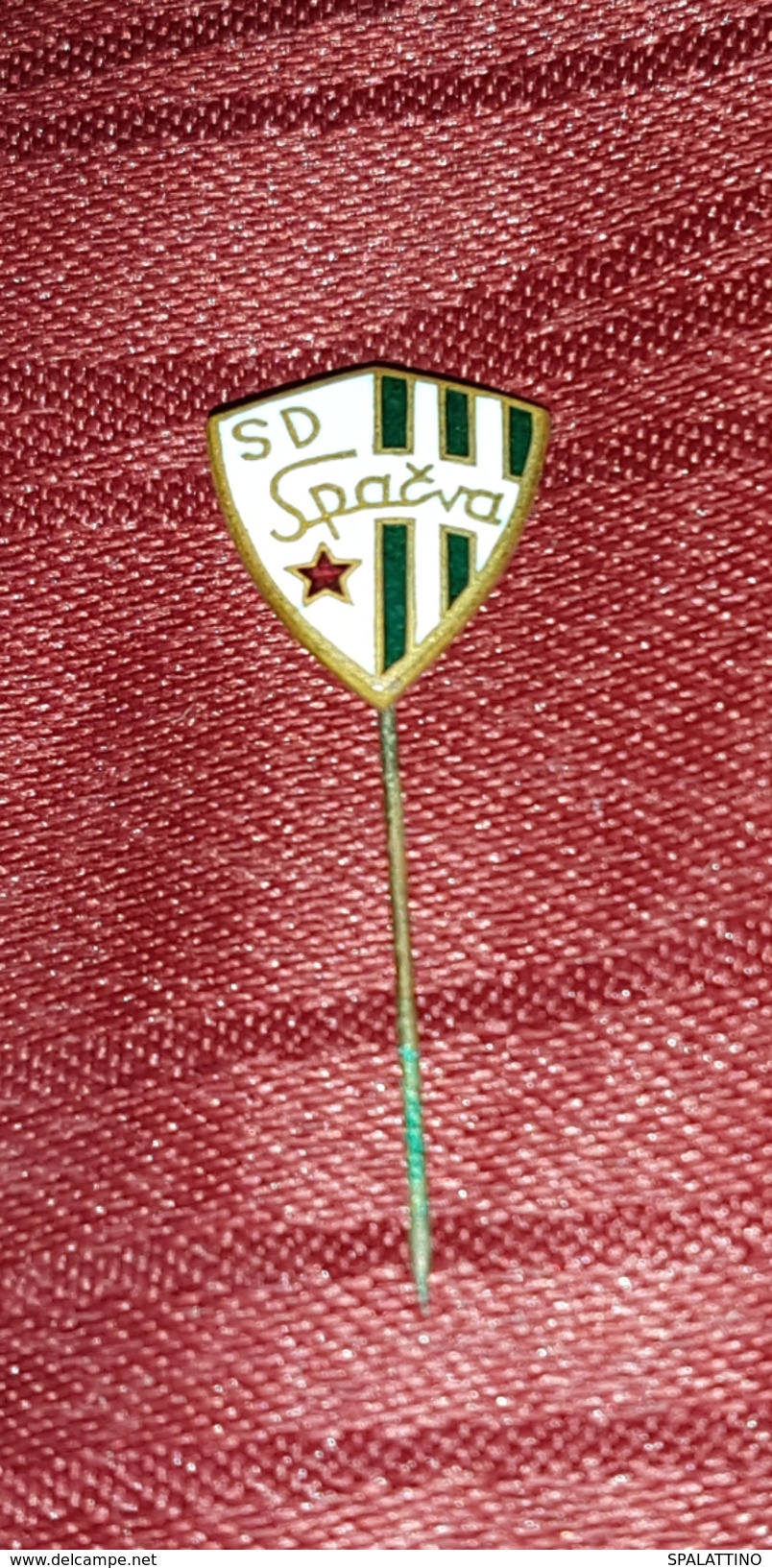 SD SPA&#x10C;VA VINKOVCI CROATIA, VINTAGE ENAMEL PIN BADGE - Football