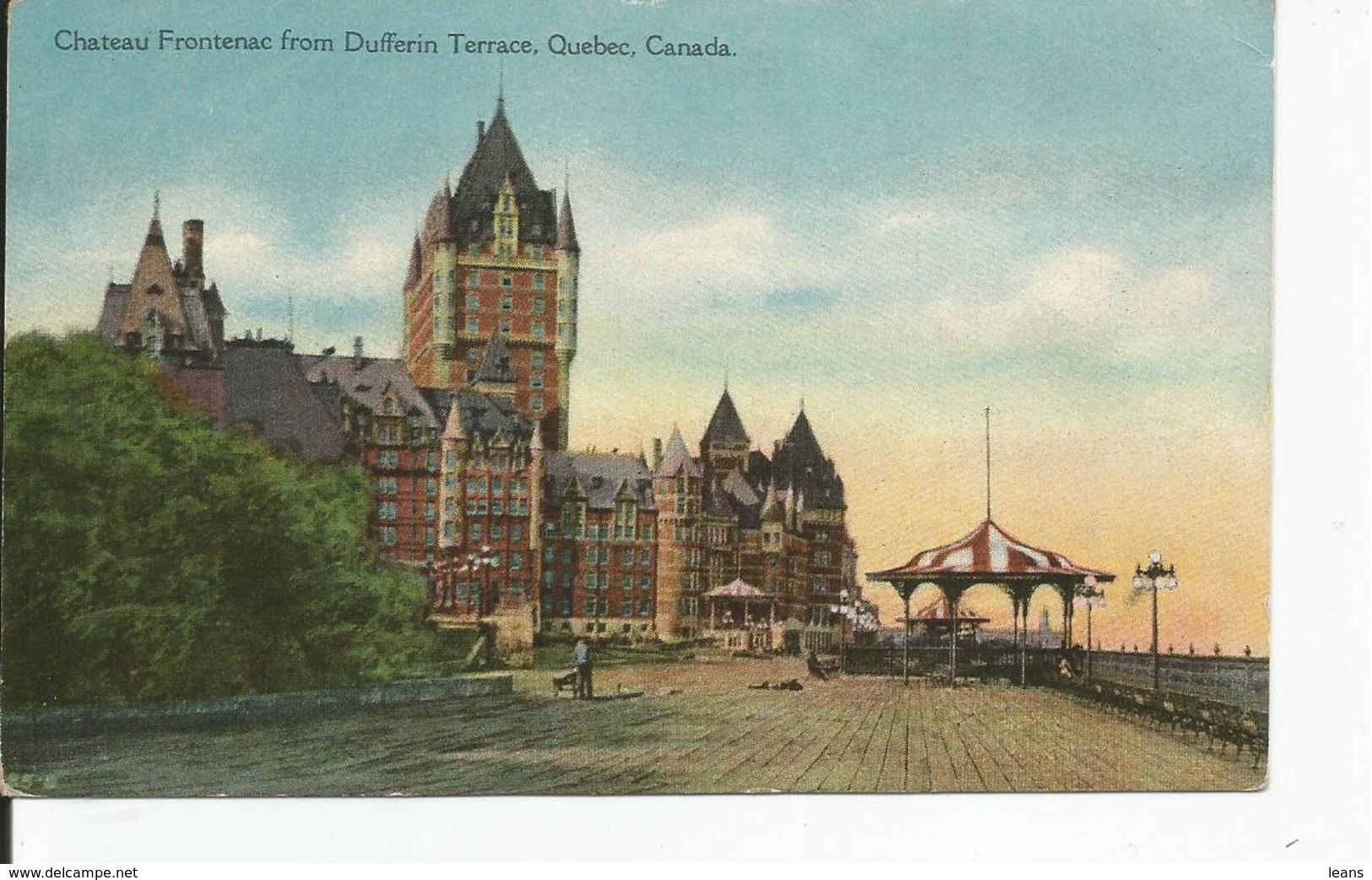 CHATEAU FRONTENAC FROM DUFFERIN TERRACE - Québec - Château Frontenac