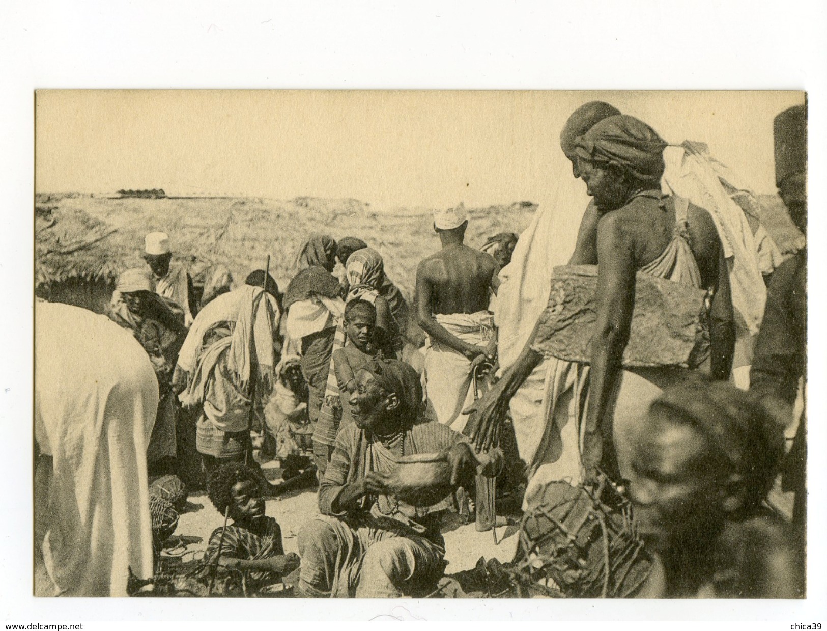 C 19835   -   Mogadiscio  -  Mercato  -  Somalia Italiana - Somalia