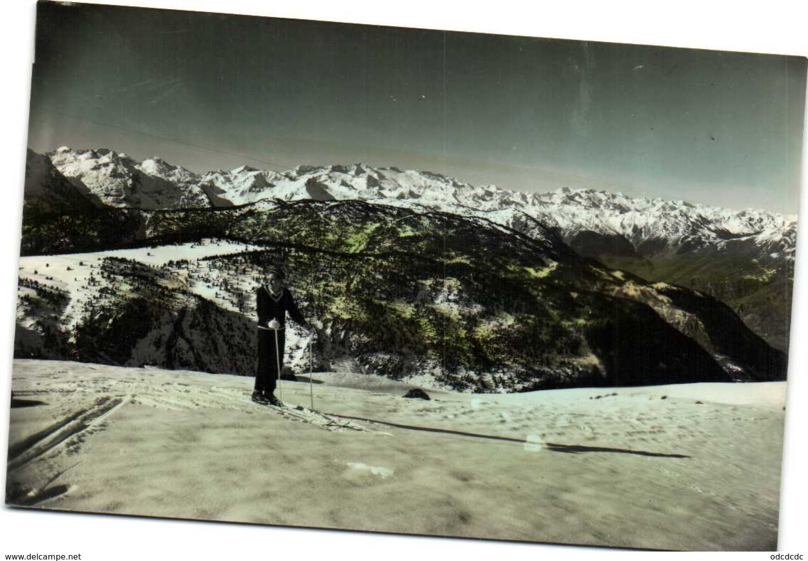 VALLE DE ARAN  Salardu Pistos De Vaqueira Y Macizo Del Aneto El Fondo Recto Verso - Lérida