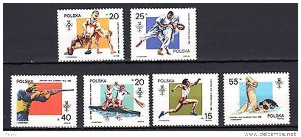 Poland 1988 Olympics Sport MNH - Other & Unclassified