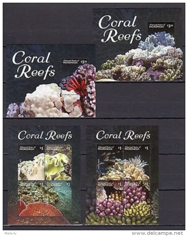 Micronesia 2015 Marine Life Corals MNH - Marine Life