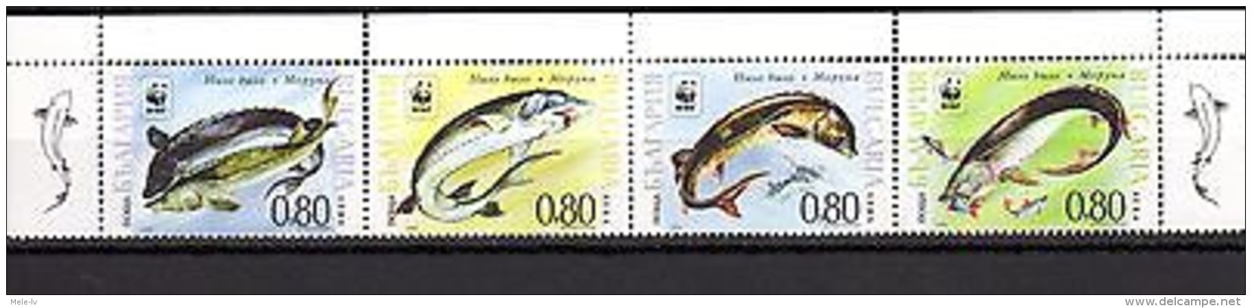 Bulgaria 2004 Fish MNH Mi.4678-81 - Marine Life