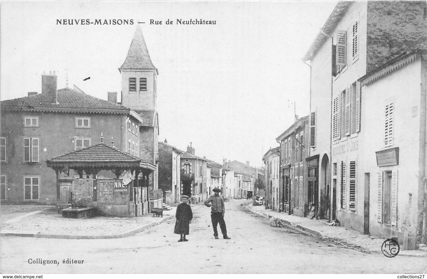 54-NEUVES-MAISONS- RUE DE NEUFCHATEAU - Neuves Maisons