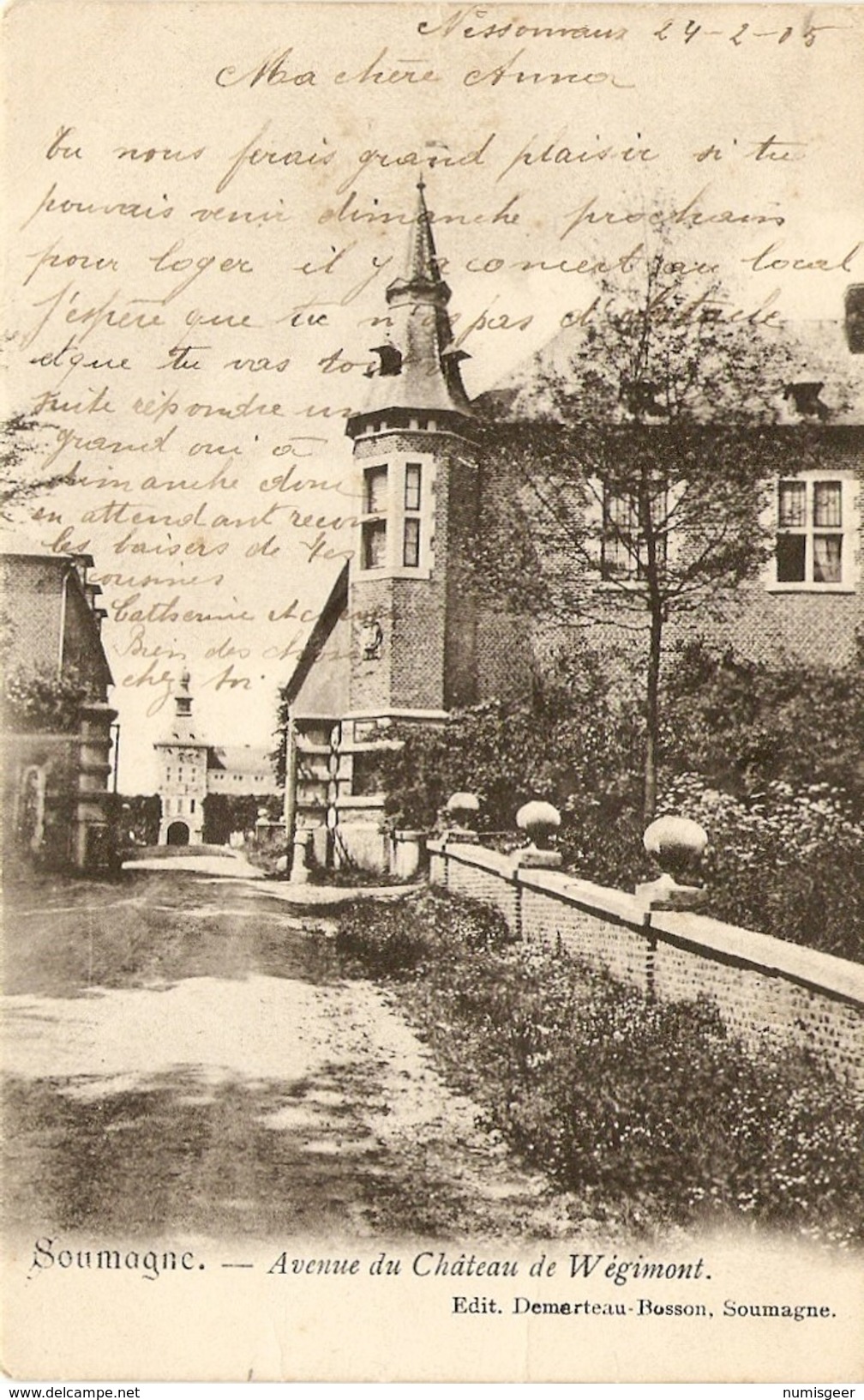 SOUMAGNE   ---  Avenue Du Château De Wégimont - Soumagne