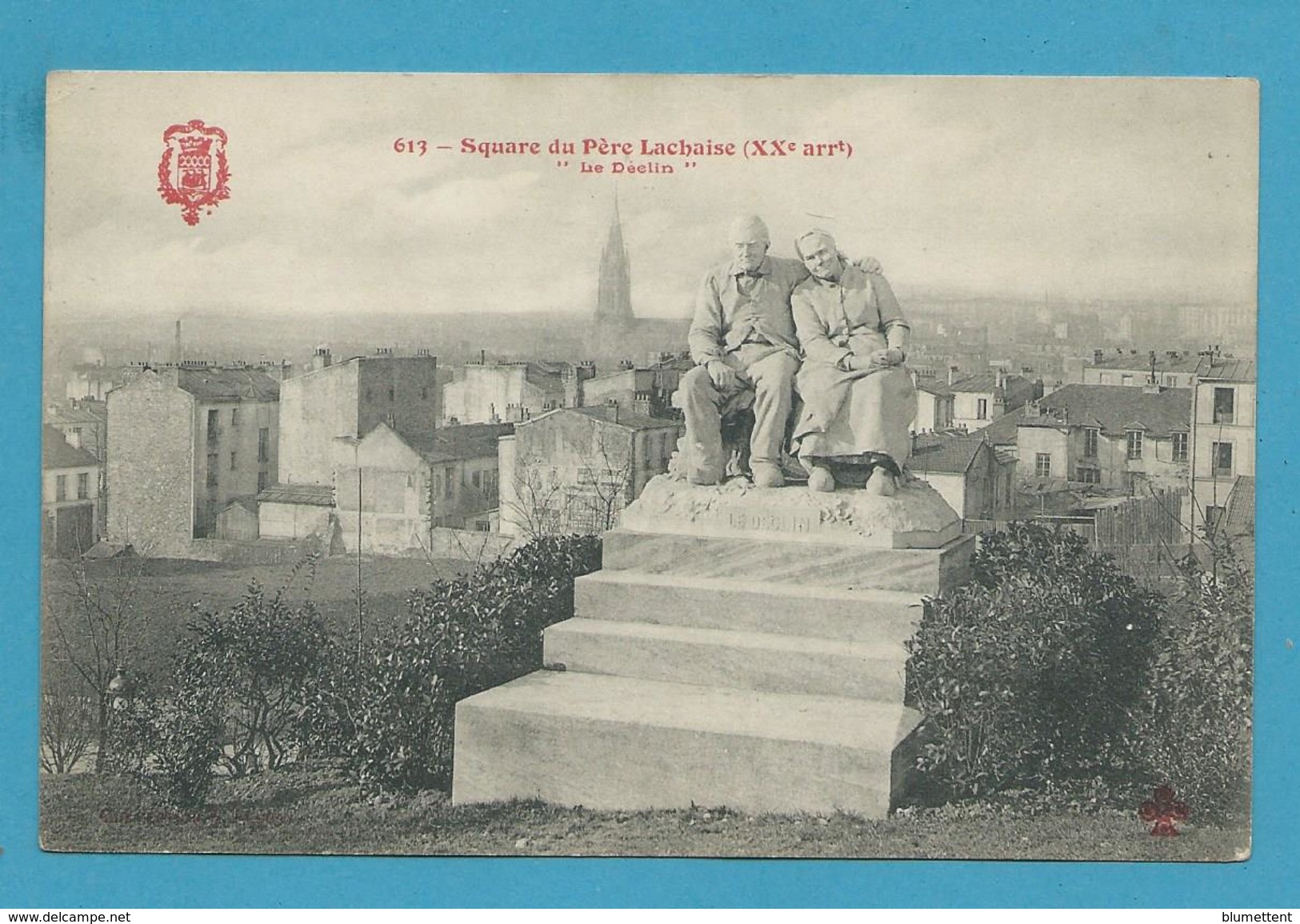 CPA 613 TOUT PARIS - Square Du Père Lachaise (XXème Arrt.) - Distretto: 20