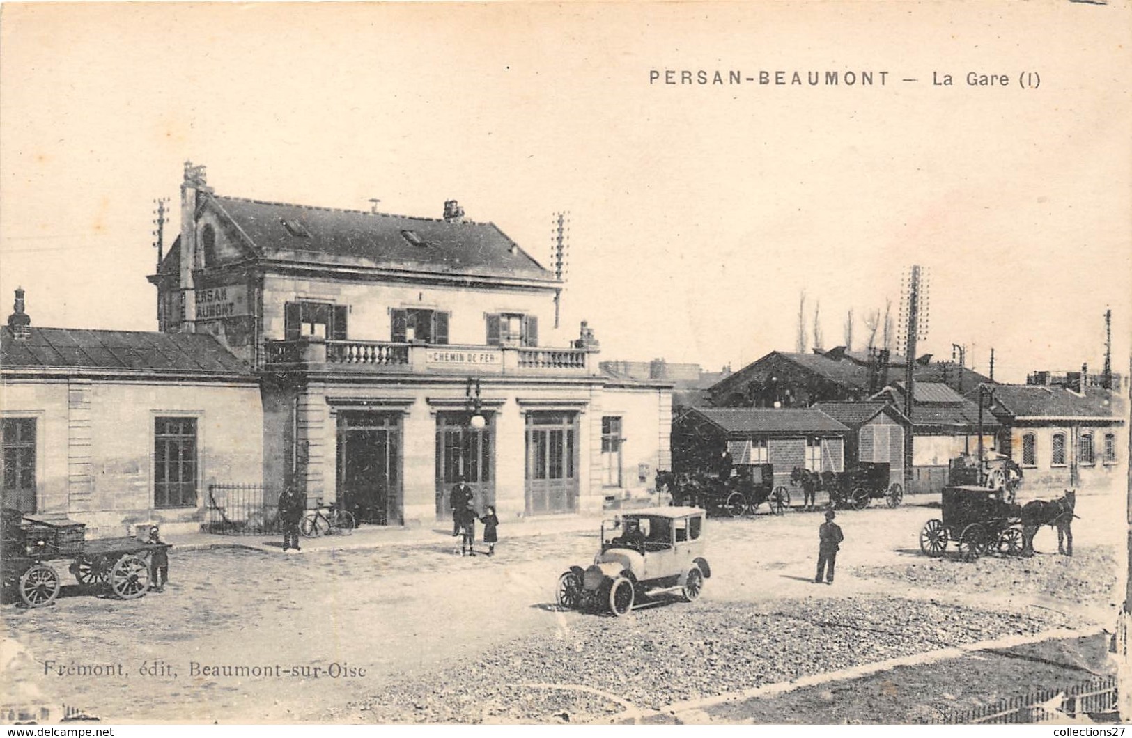 95-PERSAN-BEAUMONT- LA GARE - Persan