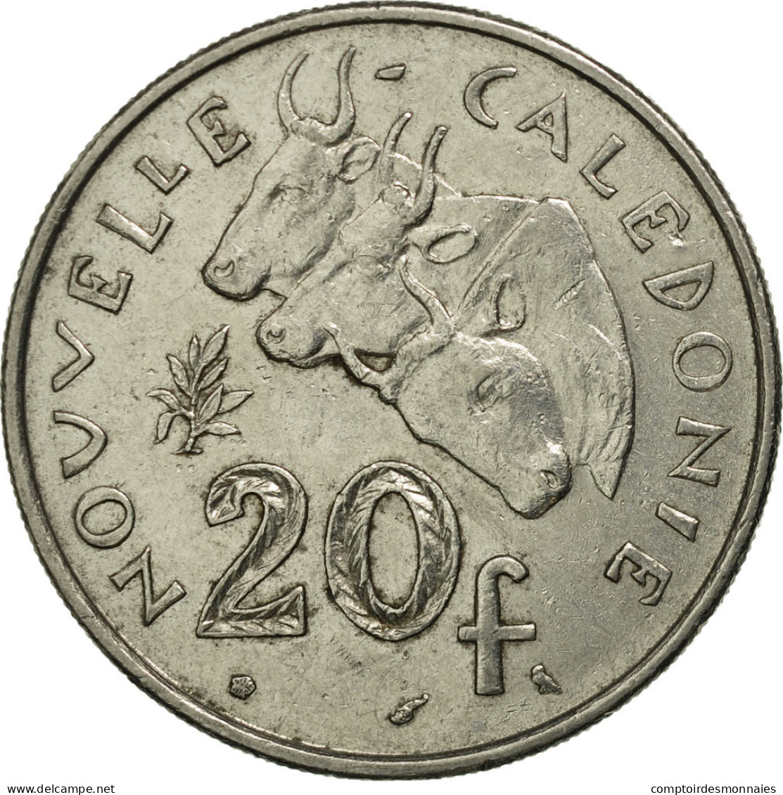 Monnaie, Nouvelle-Calédonie, 20 Francs, 1970, Paris, TTB+, Nickel, KM:6 - Nieuw-Caledonië