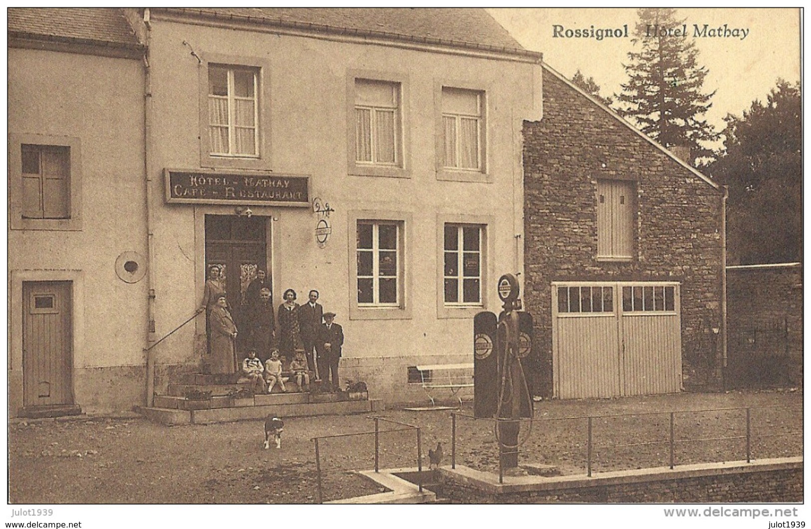 ROSSIGNOL ..-- Hôtel MATHAY . - Tintigny