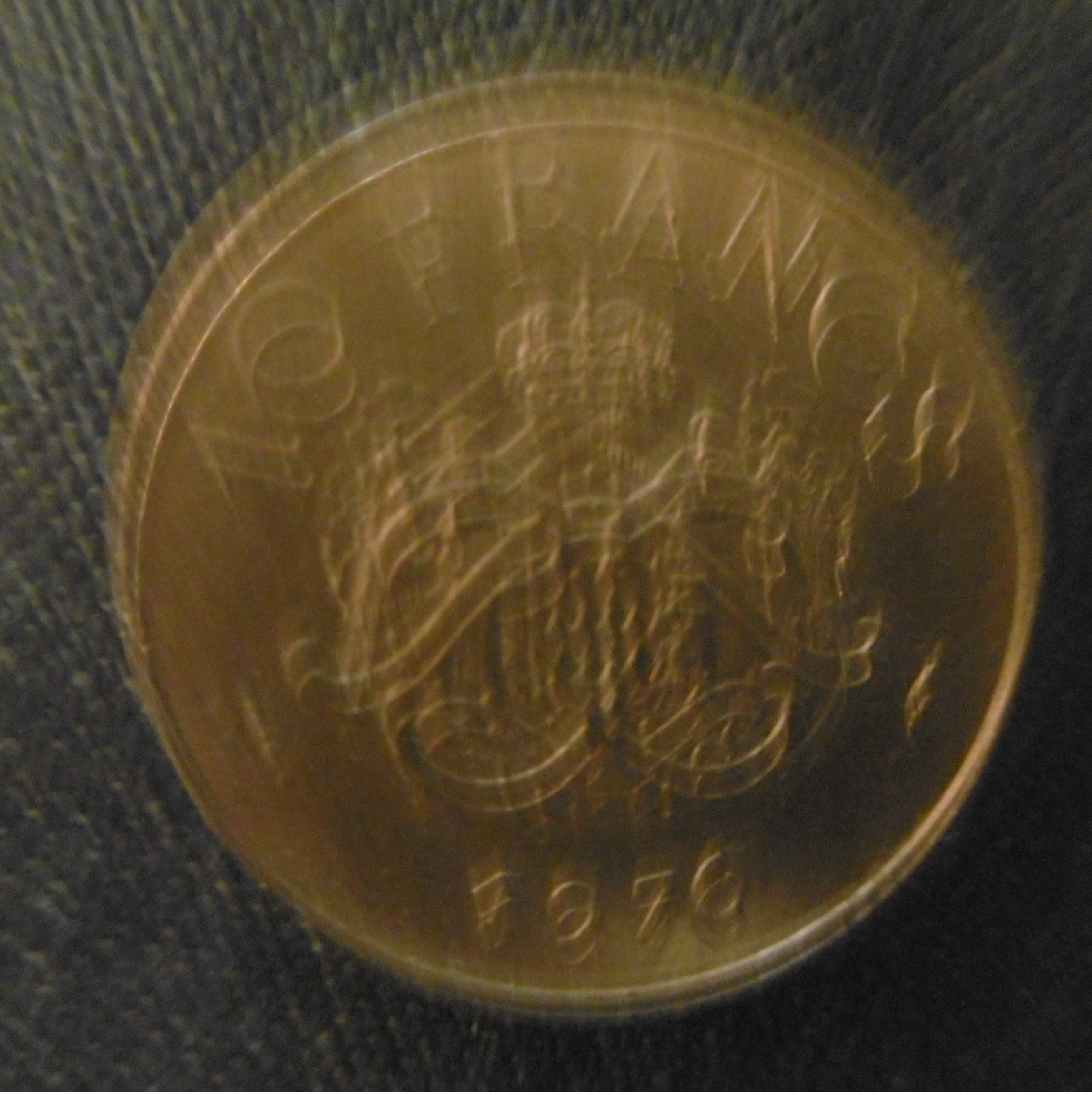 10  FRANCS  MONACO   RAINIER  III  PRINCE  DE  MONACO  1976 - 1960-2001 New Francs