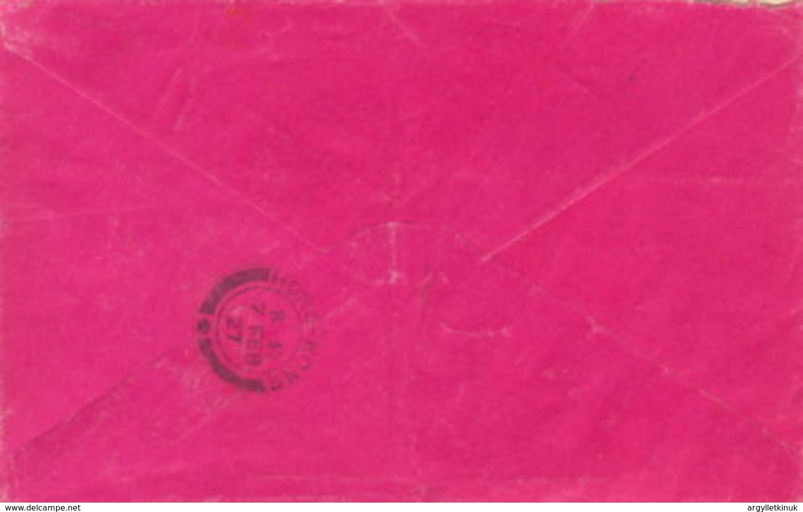 HONG KONG GEORGE V 10c ON COVER 1927 - Cartas & Documentos