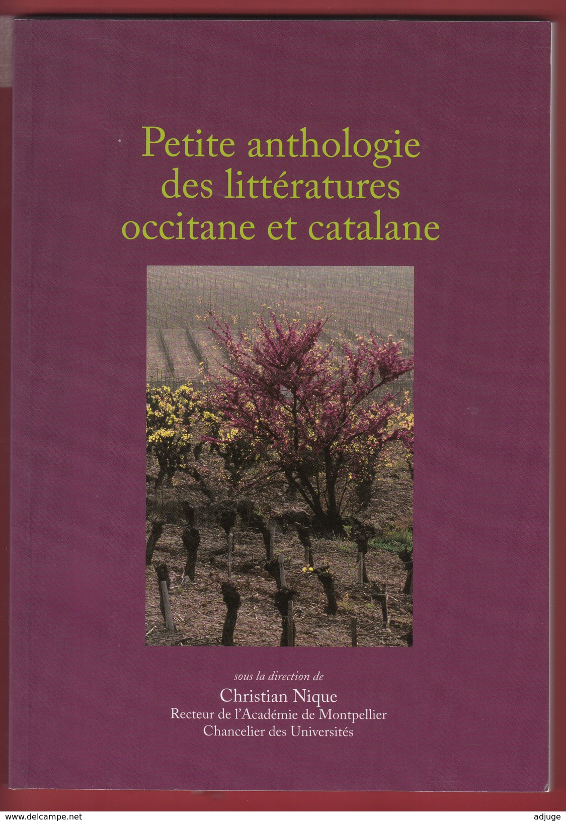 PETITE ANTHOLOGIE DES LITTERATURES OCCITANE Et CATALANE - Christian Nique   _ETAT SUP  ******* - Languedoc-Roussillon