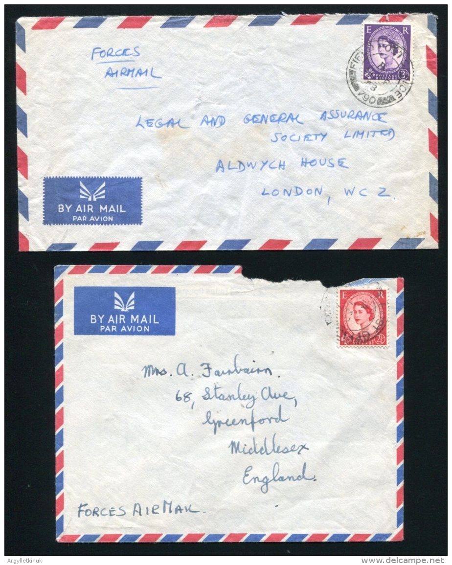 HONG KONG BRITISH FORCES P.O.QE2 - Cartas & Documentos