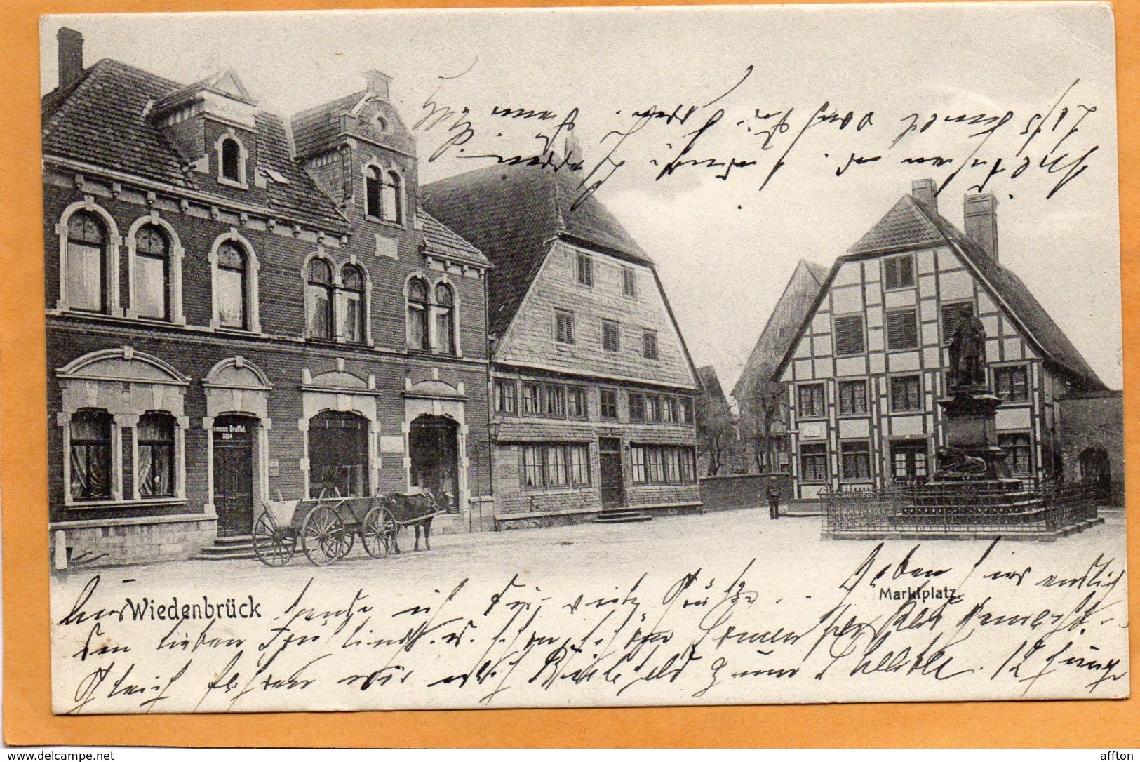 Wiedenbruck 1904 Postcard - Rheda-Wiedenbrueck