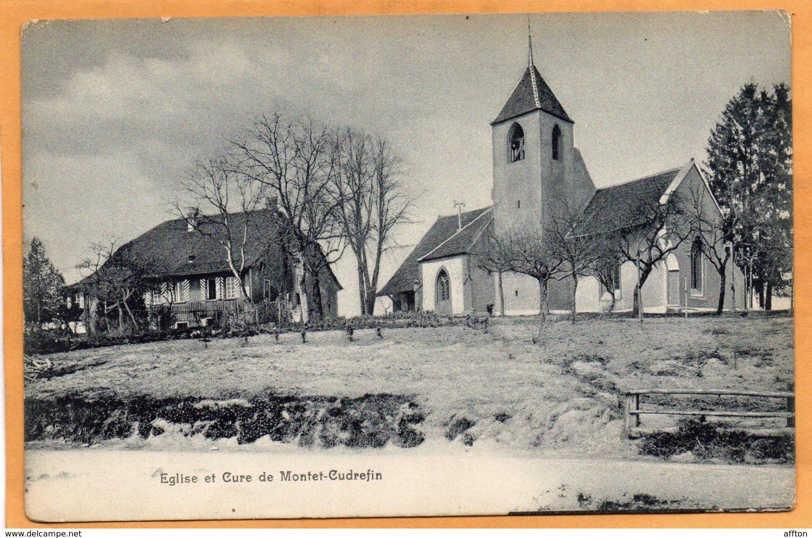 Cudrefin 1910 Postcard - Cudrefin