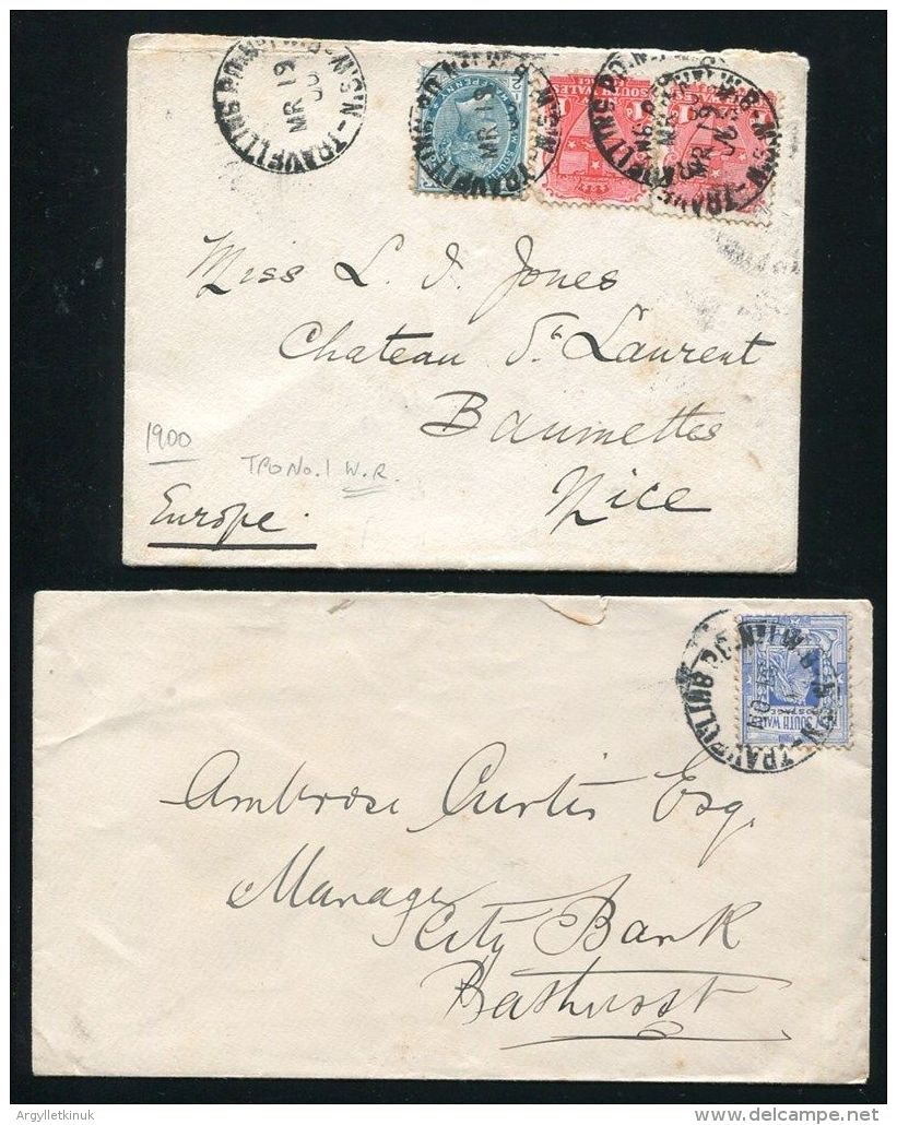 NEW SOUTH WALES RAILWAY TRAVELLING POST OFFICES WESTERN REGION - Other & Unclassified