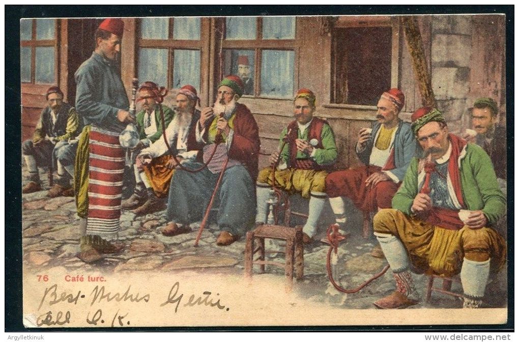 TURKEY LEVANT SMYRNA 1907 PAQUEBOT MARITIME COFFEE 1906 - 1837-1914 Smirne