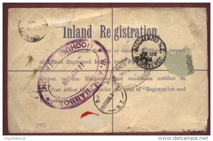 BRITISH BECHUANALAND 1906 REGISTERED COVER - 1885-1964 Bechuanaland Protectorate