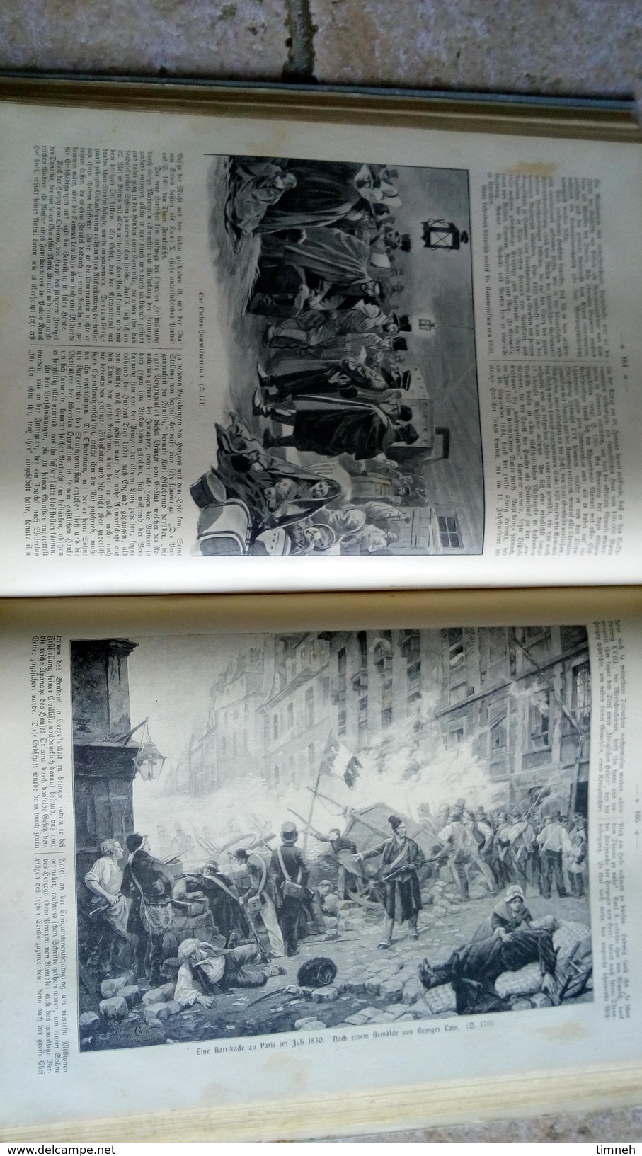 Illustrierte Geschichte des Neuzehnten Jahrhunderts 1890 ALT DEUTSCH - Union Deutsche Verlagsgesellschaft