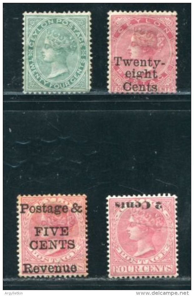 CEYLON 1872-80 - Ceylon (...-1947)